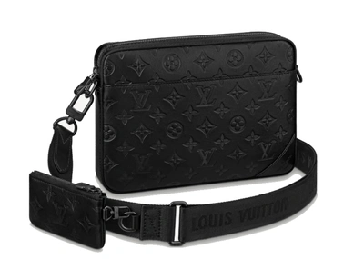 Louis Vuitton M69827 Black Duo RFID Messenger Bag Pre-owned