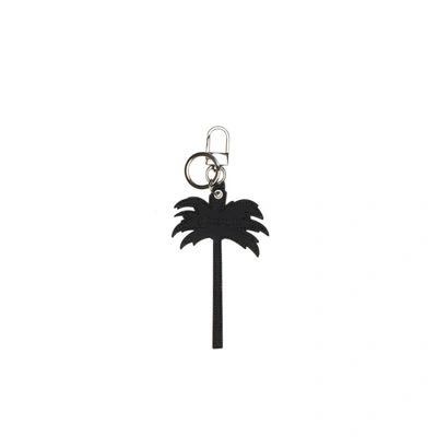 Shop Palm Angels Palm Keychain In Black