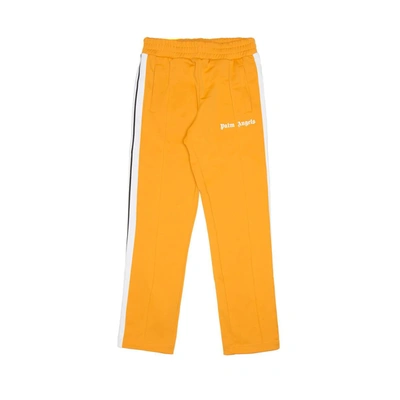 Palm Angels Velvet effect Track Trousers In Orange ModeSens