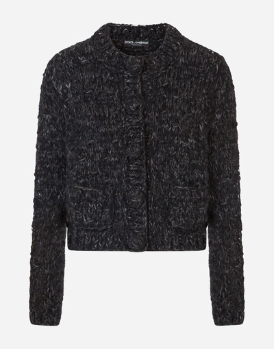 Shop Dolce & Gabbana Long-sleeved Cardigan