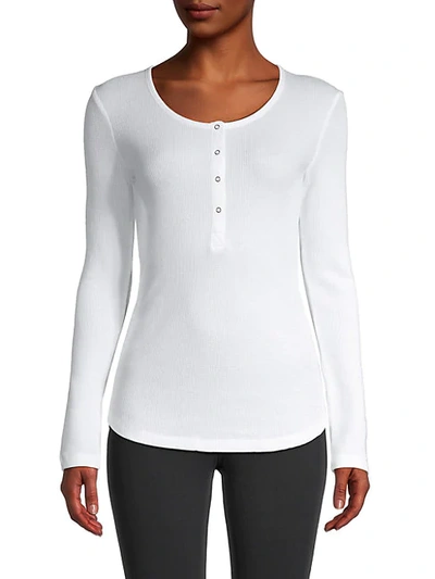 Shop Splendid Contoured Henley T-shirt