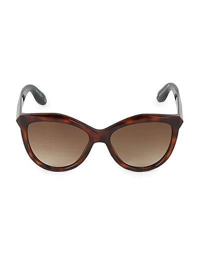 Shop Givenchy 55mm Oversized Round Tortoiseshell Sunglasses