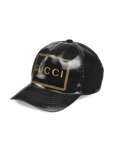 Shop Gucci Frame Montecarlo Crystal Cap In Black