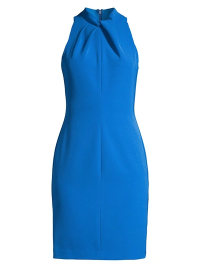 Shop Black Halo Women's Zana Sheath Dress In Blue