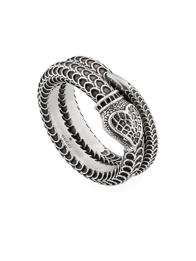 Shop Gucci Garden Sterling Silver Ring