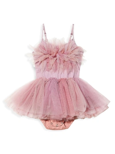 Shop Tutu Du Monde Baby Girl's Passion Petal Tutu Dress In Periwinkle