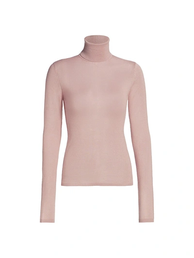 Shop Jason Wu Collection Women's Cashmere & Silk Knit Turtleneck Sweater In Cherry Blossom