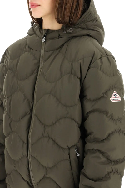 Pyrenex Louna Oversized Down Jacket In Sauge | ModeSens