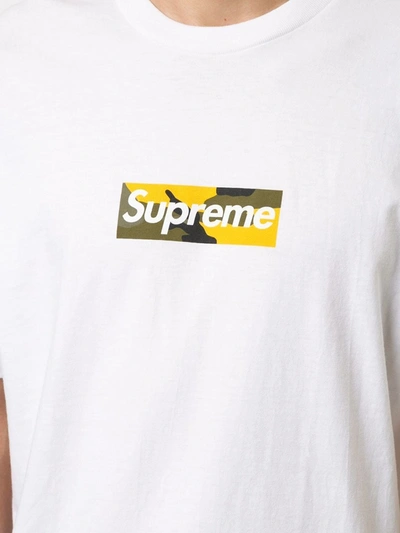 Shop Supreme Brooklyn Box Logo T-shirt In White