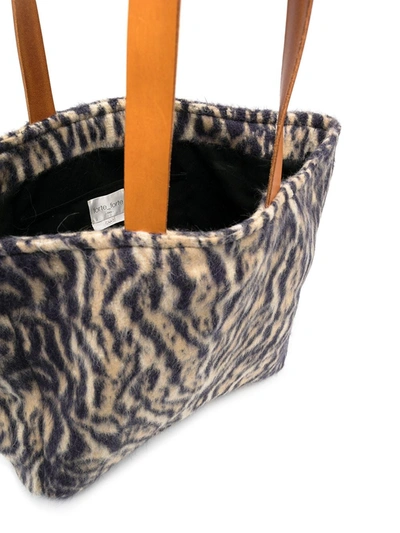 Shop Forte Forte Leopard-print Tote Bag In Neutrals