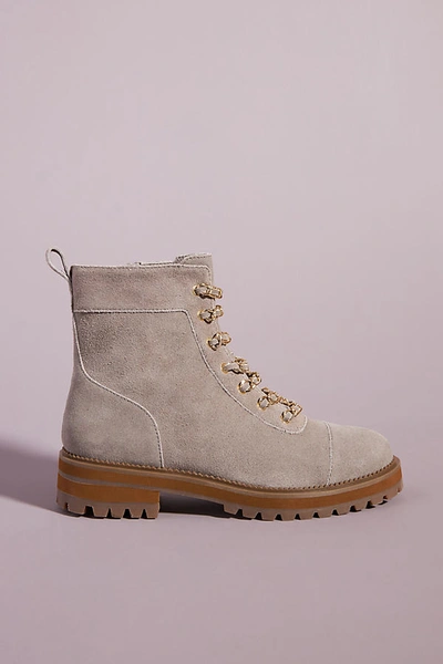 Shop Cecelia New York Chance Hiker Boots In Grey