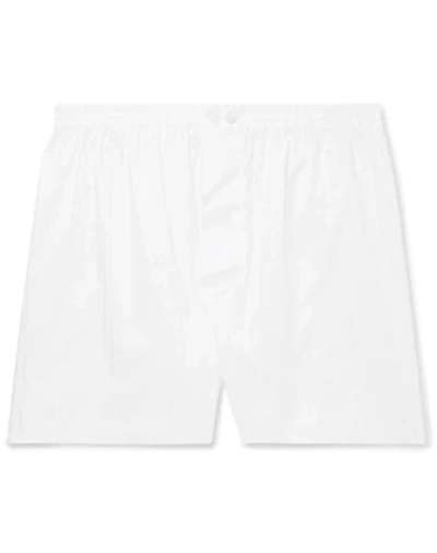 Shop Zimmerli Boxer In White