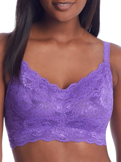 Shop Cosabella Never Say Never Sweetie Curvy Bralette In Amethyst