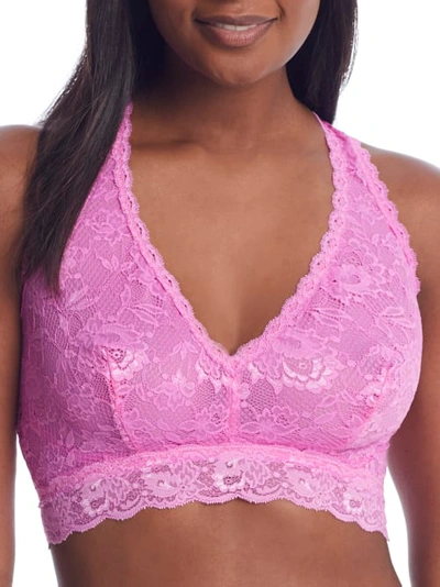 Shop Cosabella Never Say Never Curvy Racie Bralette In Orchid