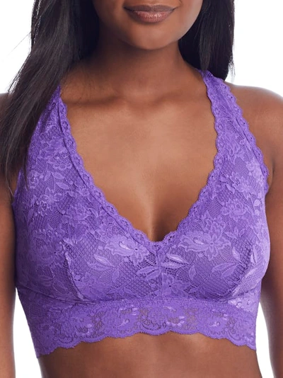 Shop Cosabella Never Say Never Curvy Racie Bralette In Amethyst