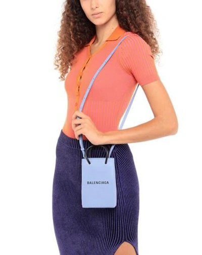 Shop Balenciaga Cross-body Bags In Light Purple