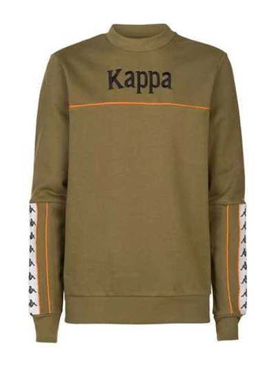 Shop Kappa Green Sweatshirt '222 Banda Denai'