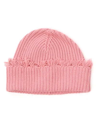 Shop Alanui Pink Wool Hat