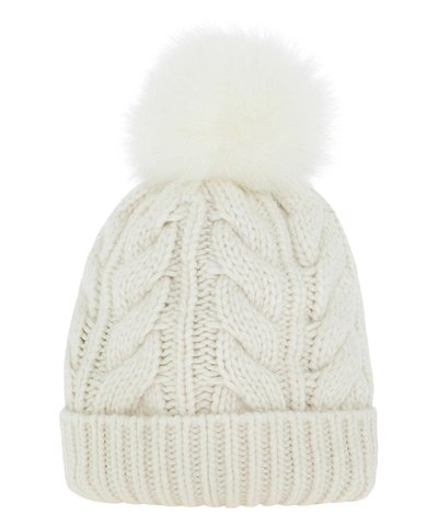 Shop Woolrich White Cashmere Hat