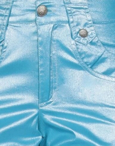 Shop Angelo Marani Cropped Pants In Azure