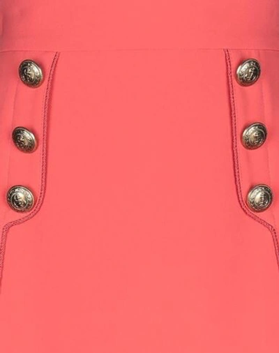 Elisabetta Franchi Mini Skirt In Coral