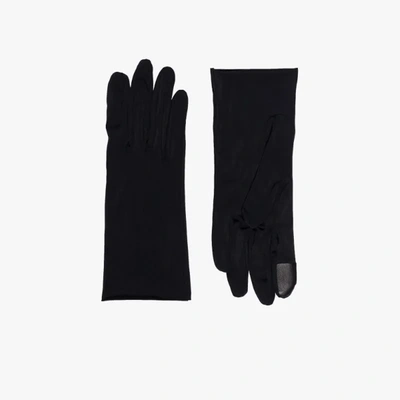 Shop Agnelle Black Hygie Gloves