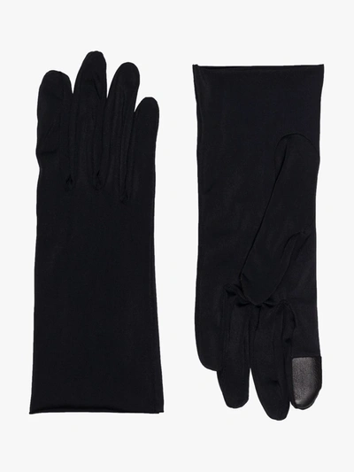 Shop Agnelle Black Hygie Gloves