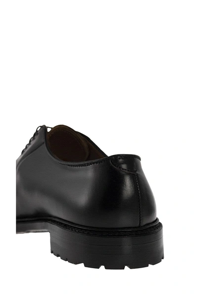 Shop Alden Shoe Company Alden Cordovan Commando Plain Toe Blucher In Black