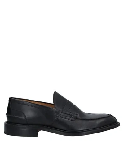 Shop Tricker's Man Loafers Black Size 8.5 Leather