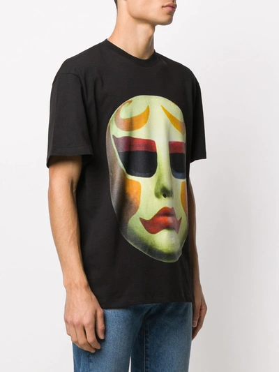 Shop Ih Nom Uh Nit Mask-print T-shirt In Black