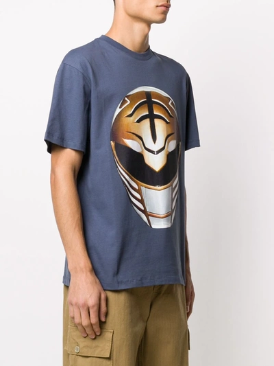 Shop Ih Nom Uh Nit Mask-print T-shirt In Blue