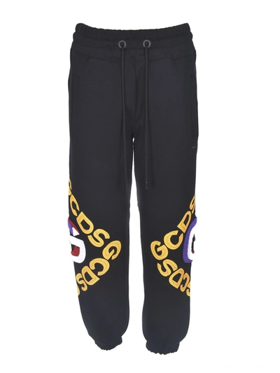 Shop Gcds College Sweatpants In Black