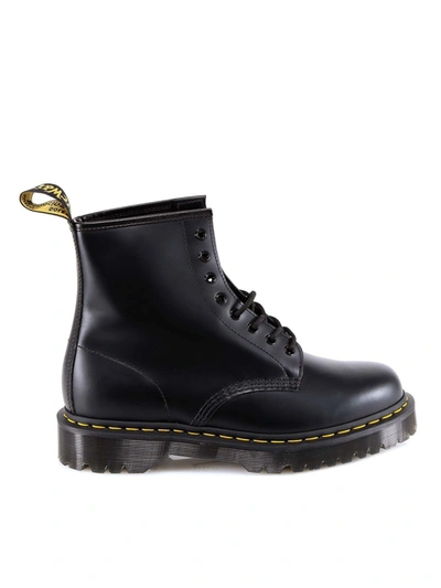 Shop Dr. Martens' 1460 Leather Ankle Boots In Black