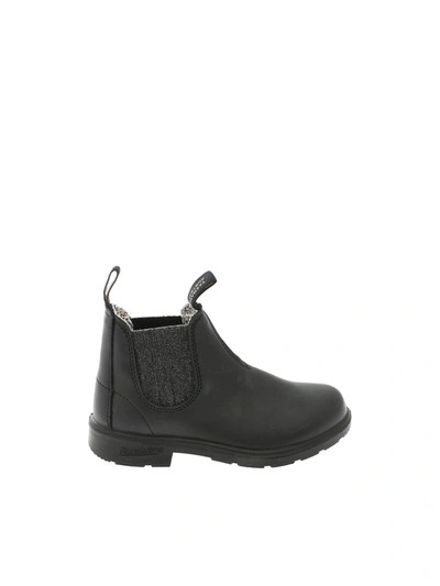 Shop Blundstone Elasticated Detail Ankle Boot In Black