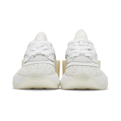 Shop Mm6 Maison Margiela White Chunky Sneakers In T1003 White
