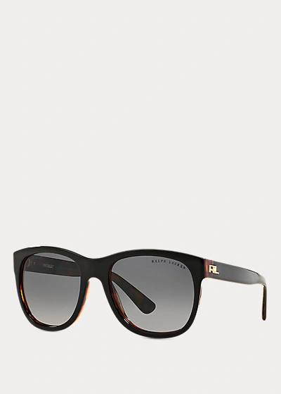 Polo Ralph Lauren Rl Ricky Sunglasses In Top Black On Jerry Havana