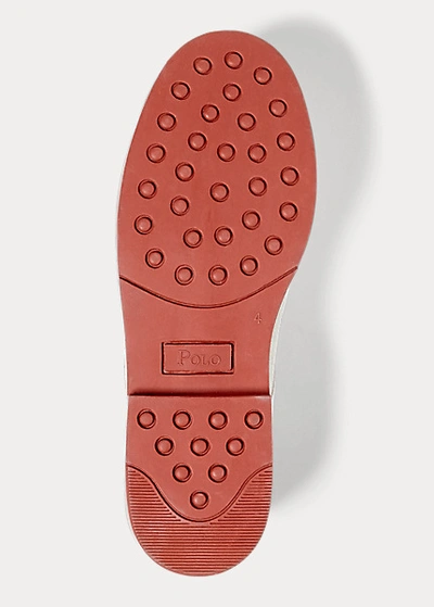 Polo Ralph Lauren Barton Suede Oxford In Casted Dirty Buck