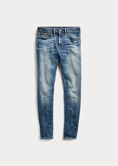 Double Rl Skinny Stretch Jean In Anderson Wash