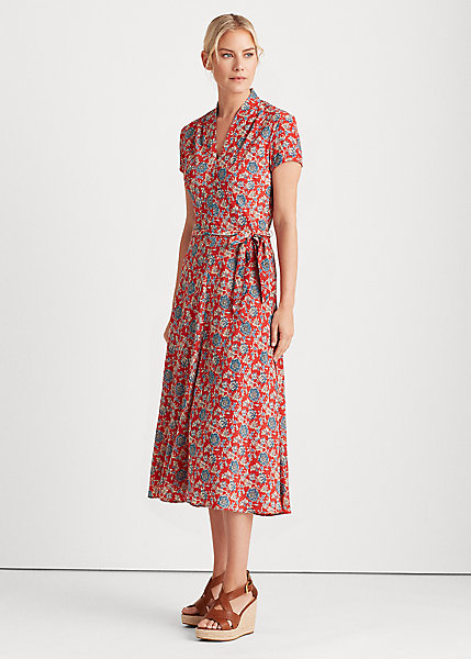 lauren ralph lauren midi dress