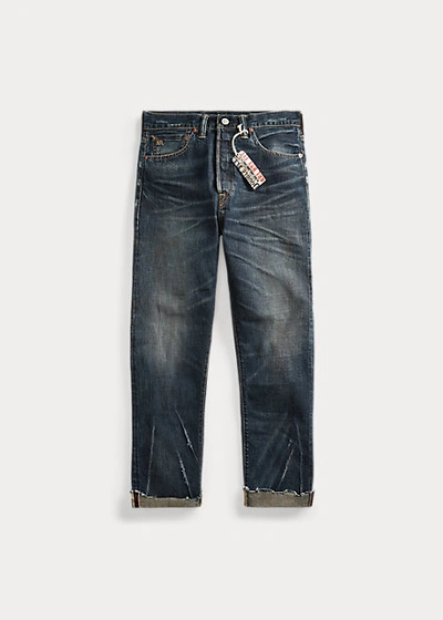 Double Rl Boy Fit Straight Jean In Danni Wash