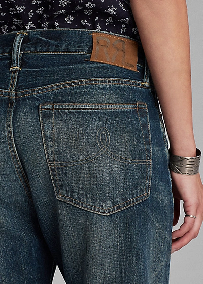 Double Rl Boy Fit Straight Jean In Danni Wash