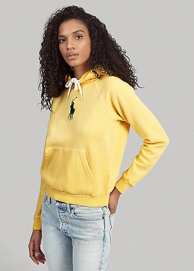 Shrunken fit big pony cheap hoodie