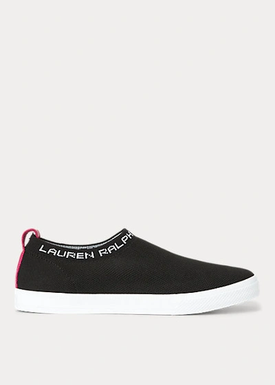 Shop Lauren Ralph Lauren Jordyn Slip-on Sneaker In Optic White