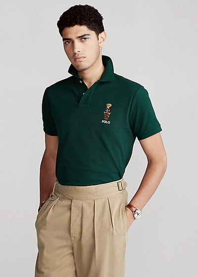 Polo Ralph Lauren Preppy Bear Polo College Green | ModeSens