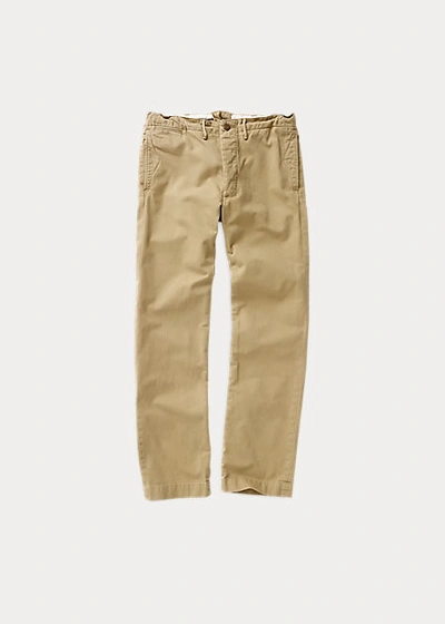 Double Rl Chino Pant In Olive