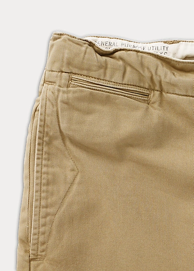 Double Rl Chino Pant In Olive