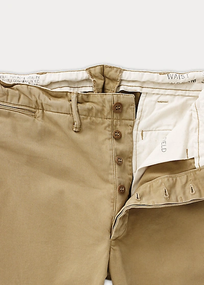 Double Rl Chino Pant In Olive