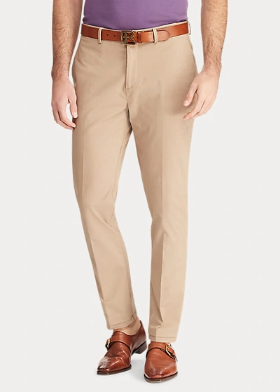 Shop Ralph Lauren Straight Fit Washed Stretch Chino Pant In Classic Chairman Navy