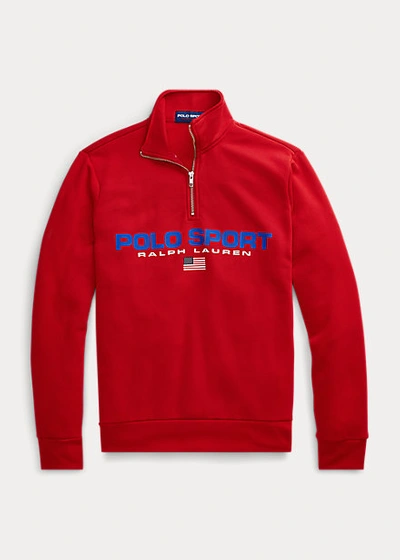 Shop Polo Ralph Lauren Polo Sport Fleece Sweatshirt In Grey Htr