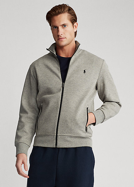 double knit track jacket